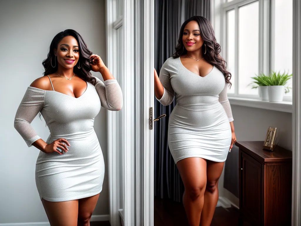 7. Sonhos que mudam vidas: conheça o poder da disfarcemagreza 4 Fotos mulher espelho vestido transformacao