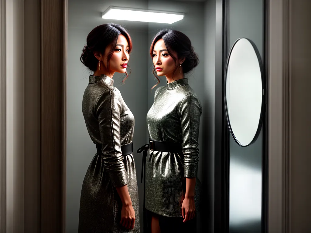 3. Os feminicídios nos sonhos: entenda suas mensagens ocultas. 3 Fotos mulher reflexo poderoso espelho