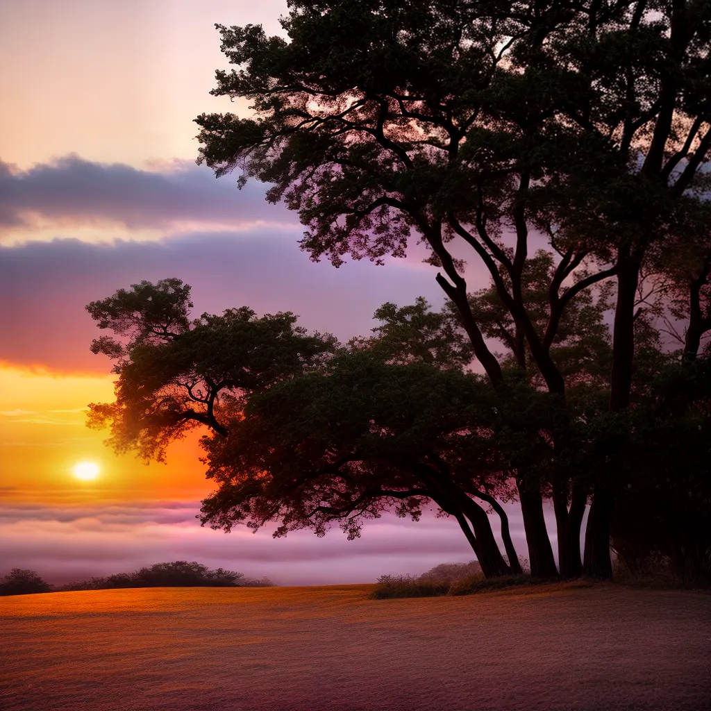 Descubra o Significado de Sonhar com o Amanhecer Maravilhoso 3 Fotos nascer do sol espetacular natureza