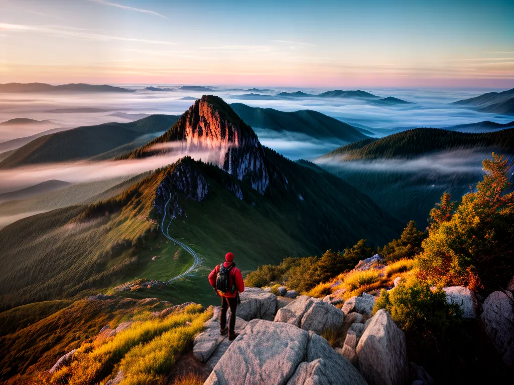 Apaixonado por Sonhos: Descubra o Poder da Motivação 2 Fotos nascer do sol montanha determinacao 3