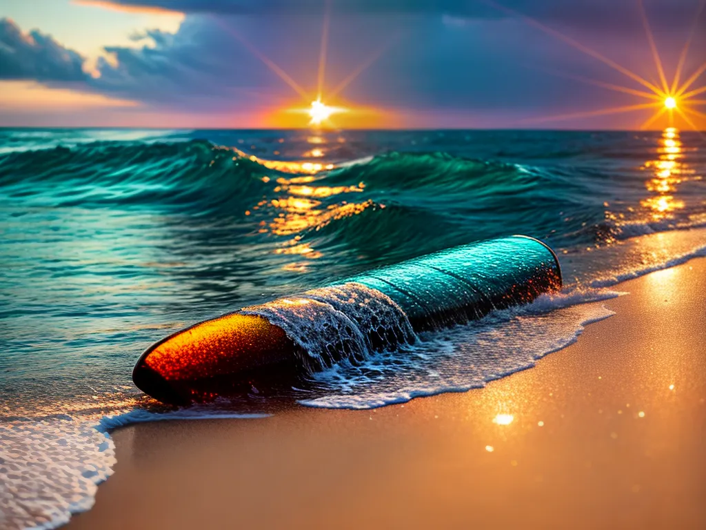 Fotos nascer do sol praia serenidade