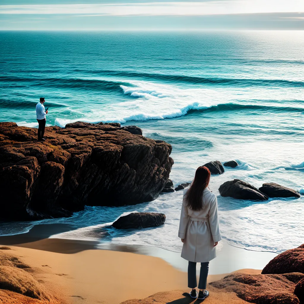 Alegre Despertar: Como os Sonhos Revelam sua Felicidade Interior 5 Fotos nascer do sol praia tranquila abraco