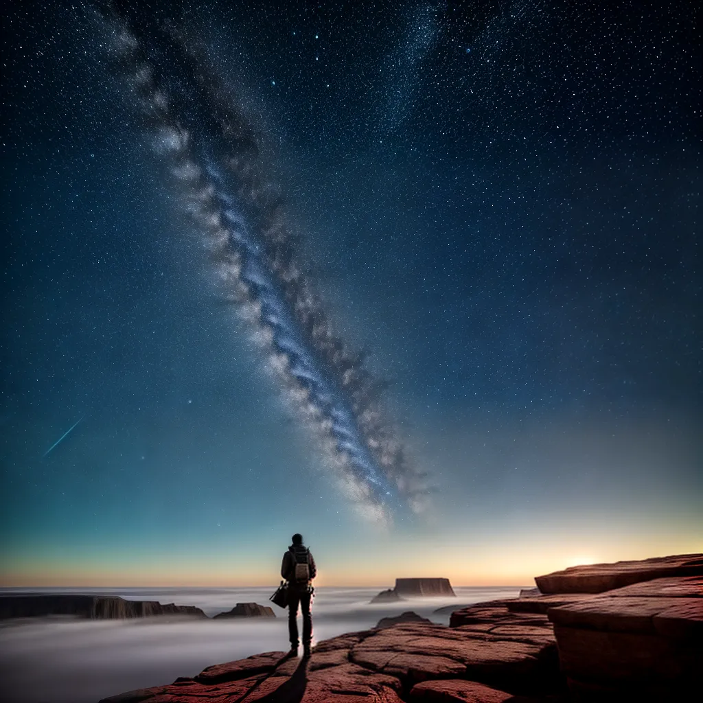ando os Segredos dos Sonhos Inexplorados 2 Fotos noite estrelas lua misterio