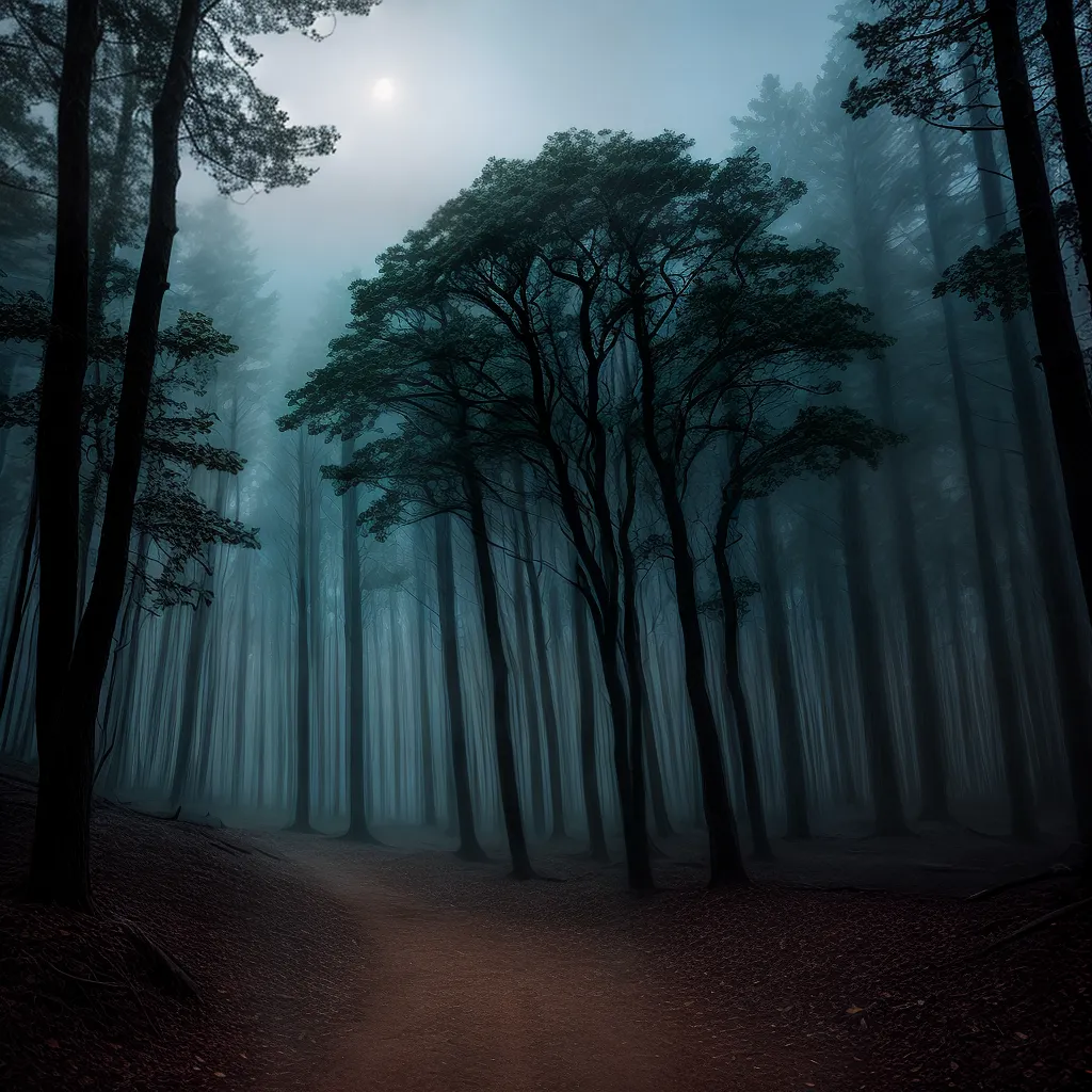 Fotos noite misteriosa lua cristal magia
