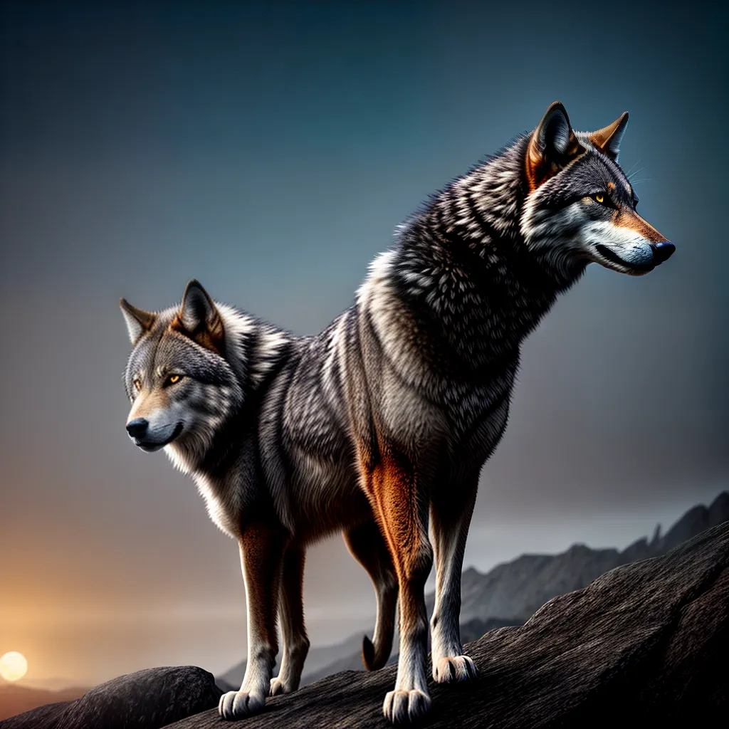 Desvendando os Mistérios dos Sonhos de Uivar: O que Significa? 4 Fotos noite mistica lobo uivando lua