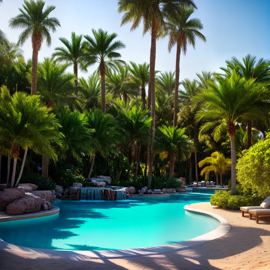 Desvendando os Mistérios do Oásis: Conheça o Significado de Sonhar com Ele 3 Fotos oasis deserto palmeiras aguas cristalinas