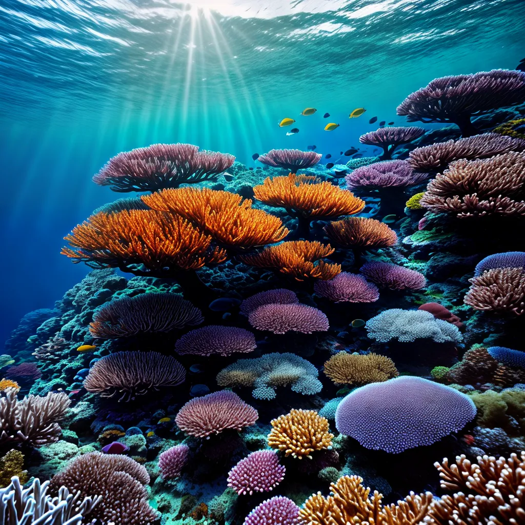 Fotos oceano azul profundidade recife coral