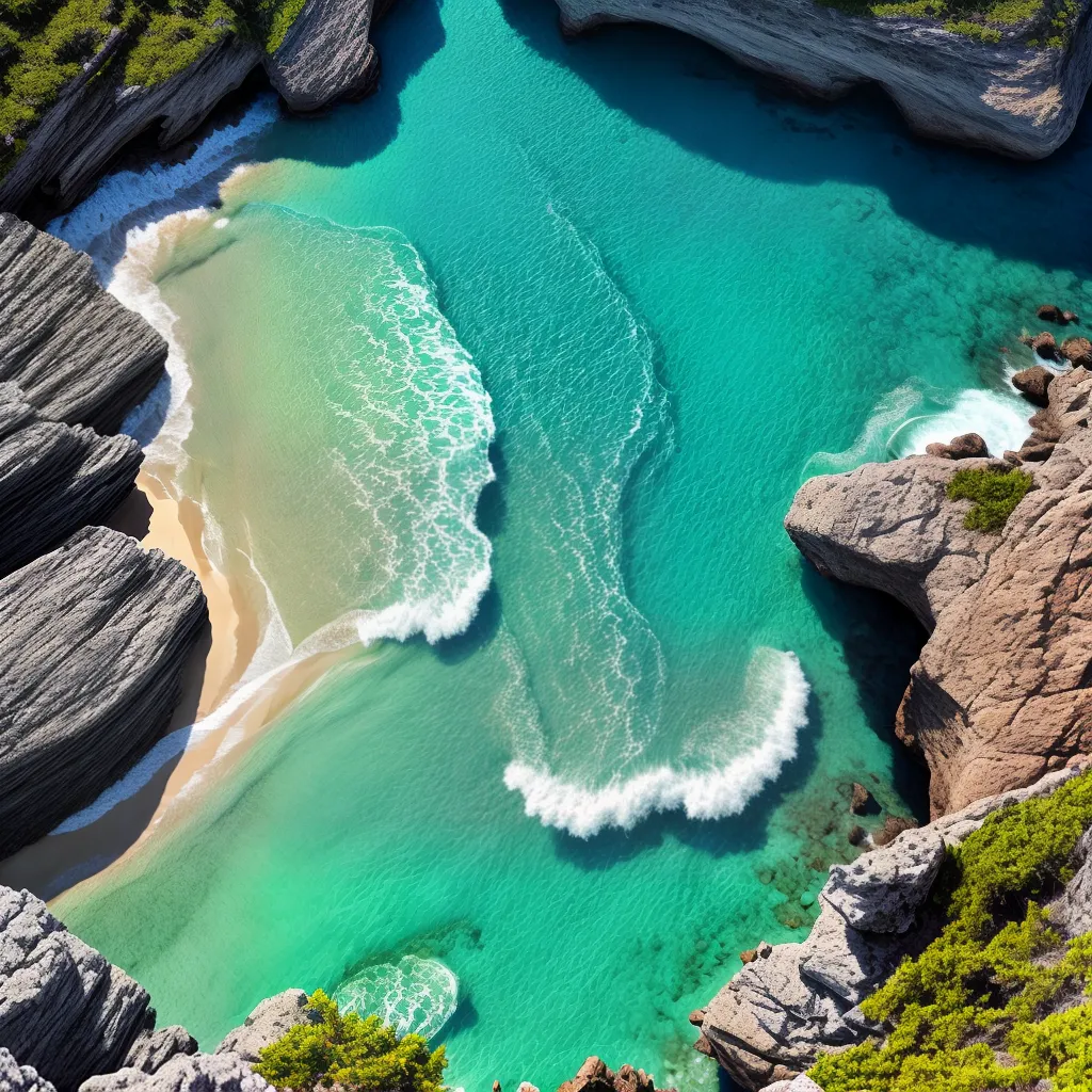 Descubra os Segredos da Fisiologia Ocular em Praias Secretas 2 Fotos oculos praia ondas turquesa