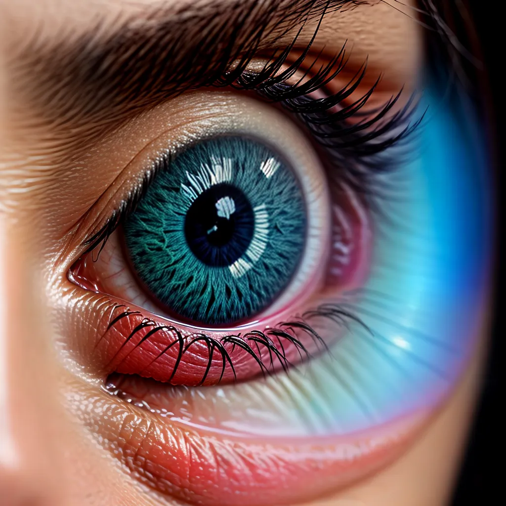 8. Sonhar com os Olhos: Oculista Revela o Verdadeiro Significado 2 Fotos olhar colorido reflexo sonhos 1