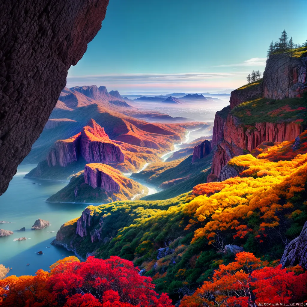 Fotos paisagem colorida aspiracoes sonhos