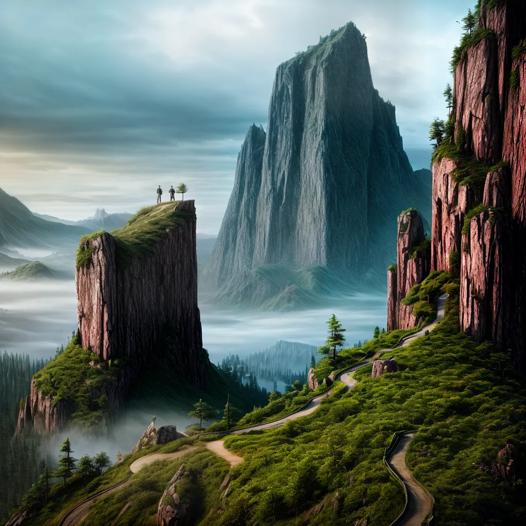 O Significado por Trás dos Sonhos com Espigões e Limites 2 Fotos paisagem desafiadora sonho superacao