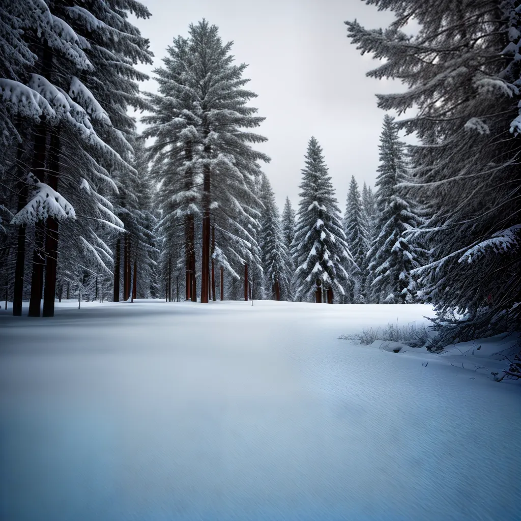 Sonhos: Desvendando o Significado de Sonhar com Neve 3 Fotos paisagem inverno neve arvores tranquilidade