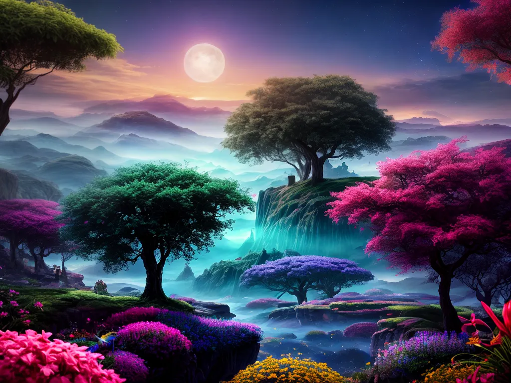 Significado de Sonhar com Fantasia: Explore o Mundo dos Sonhos 4 Fotos paisagem magica criaturas coloridas