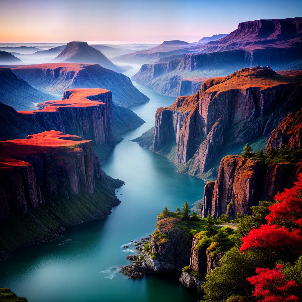 Significado de Sonhar com Paisagens Hipnóticas: Desvendando Enigmas 6 Fotos paisagem mistica cores encantadoras