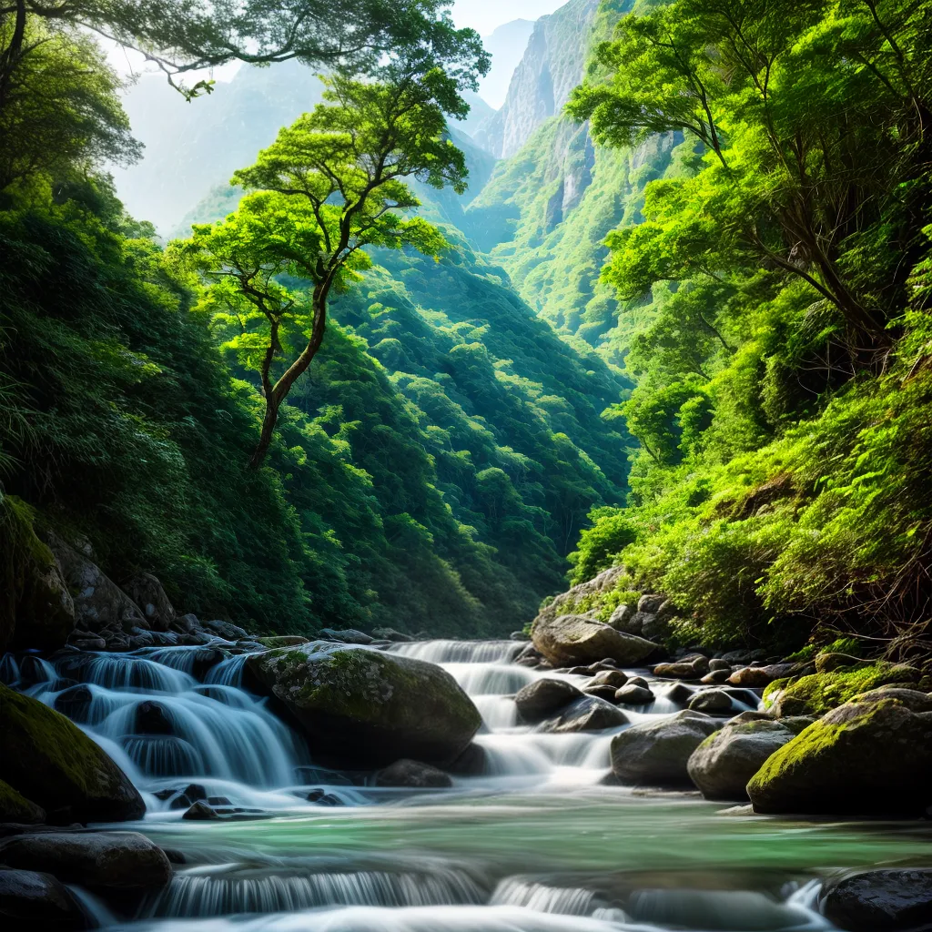 Fotos paisagem montanhas rio harmonia sonhos