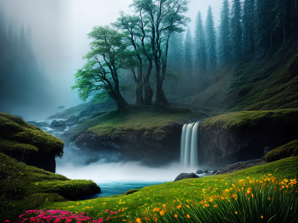 Fotos paisagem onirica misterio lago sonhos