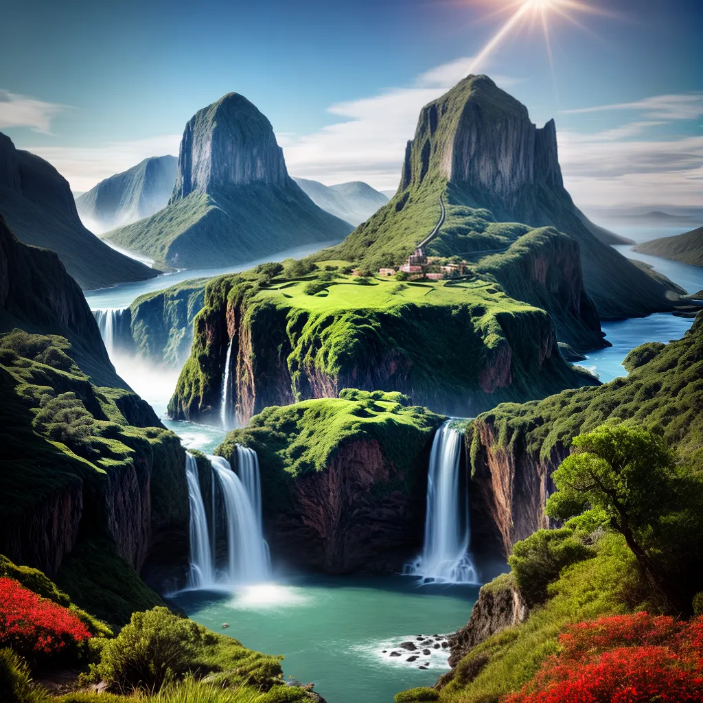 Sonhos e Eloquência: Desvendando os Mistérios dos Seus Sonhos 4 Fotos paisagem onirica sonho sereno