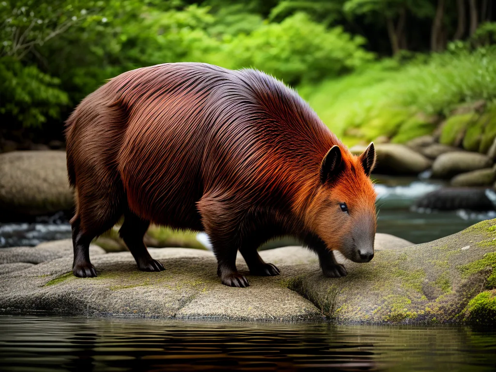 artigo selecionado: O que Significa Sonhar com Capivara? Descubra Aqui! 6 Fotos paisagem rio capybara tranquilidade