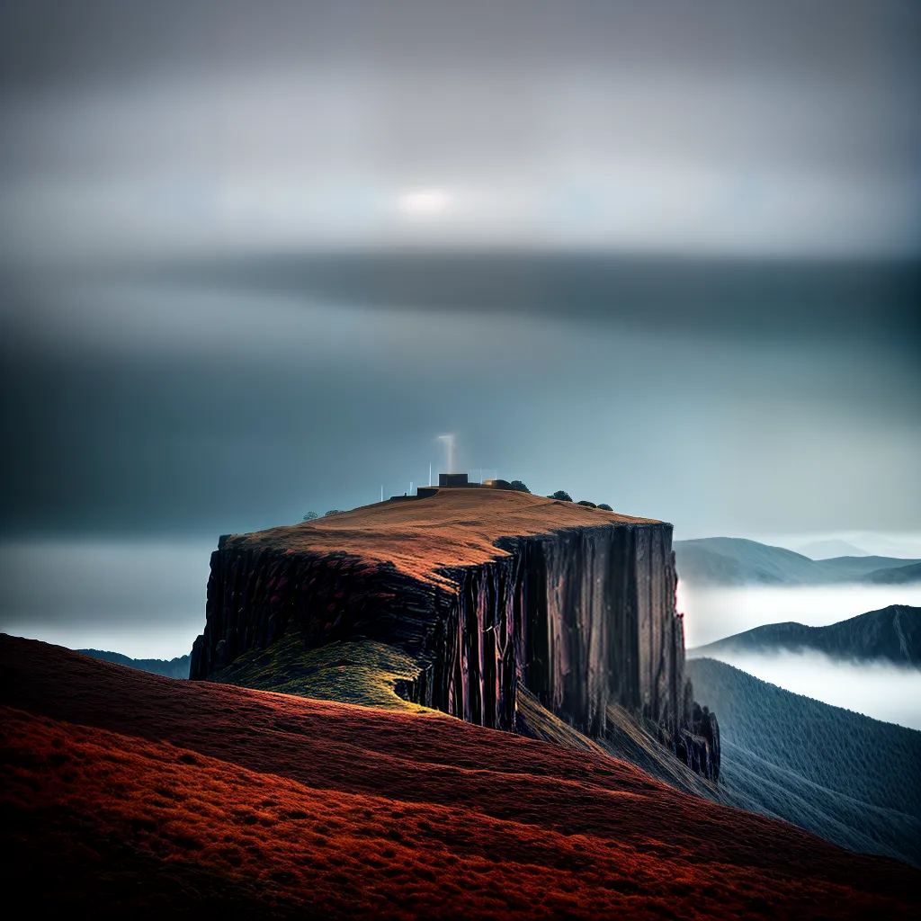 Significado de Sonhar com Paisagens Perversas: Descubra o Enigma 5 Fotos paisagem sombria cliffs arvores torcidas