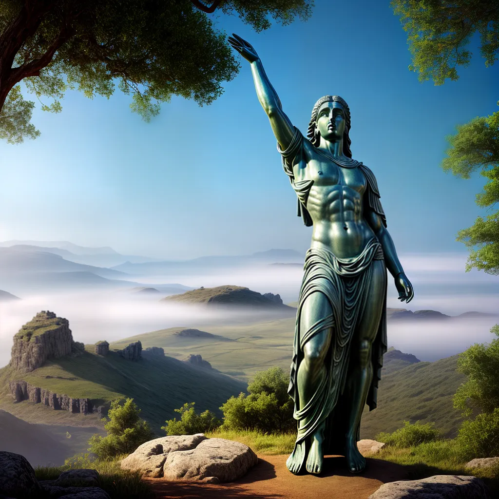 Fotos paisagem sonho grecia estatua