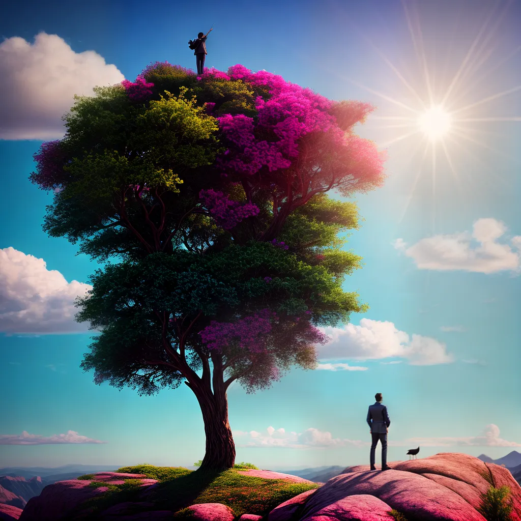 Significado dos Sonhos: Explorando Ideais e Utopias 2 Fotos paisagem sonho ilhas flutuantes criaturas coloridas