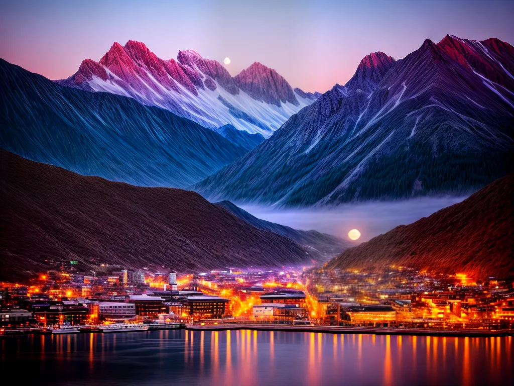 Sonhos Vibrantes: Desvendando as Emoções Noturnas 4 Fotos paisagem sonho luminoso abraco
