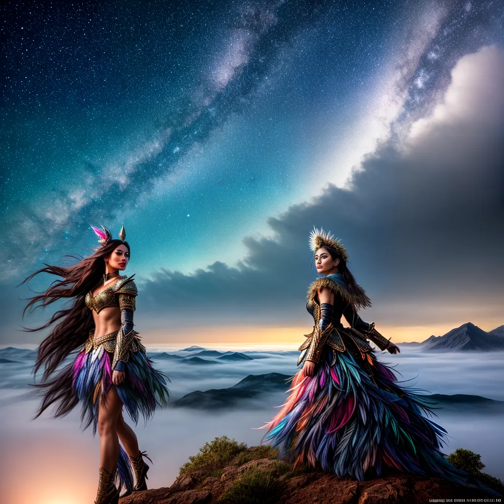 Sonhos Perfeitos: Explorando o Mundo Onírico em Detalhes 3 Fotos paisagem surreal estrelas nuvens sonho