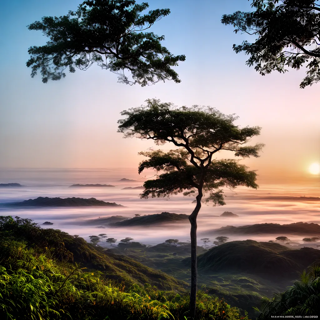 Descubra o mistério dos sonhos com palmeiras exuberantes 4 Fotos paisagem tropical palmeiras por do sol