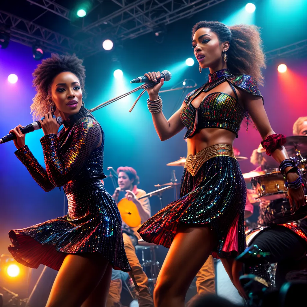 Descubra o Enigma dos Sonhos: O Significado Oculto de Sonhar com um Grupo Musical 4 Fotos palco dinamico musica multidao