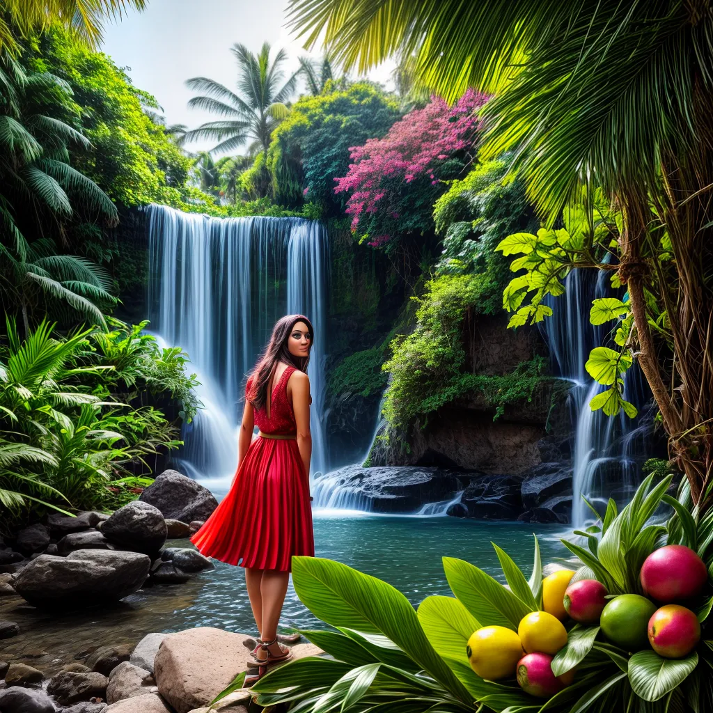 Mergulhe nos Sonhos: Explorando o Significado de Sonhar com Frutas da Paixão e Cosméticos Naturais 4 Fotos paraiso tropical frutas exoticas cascata