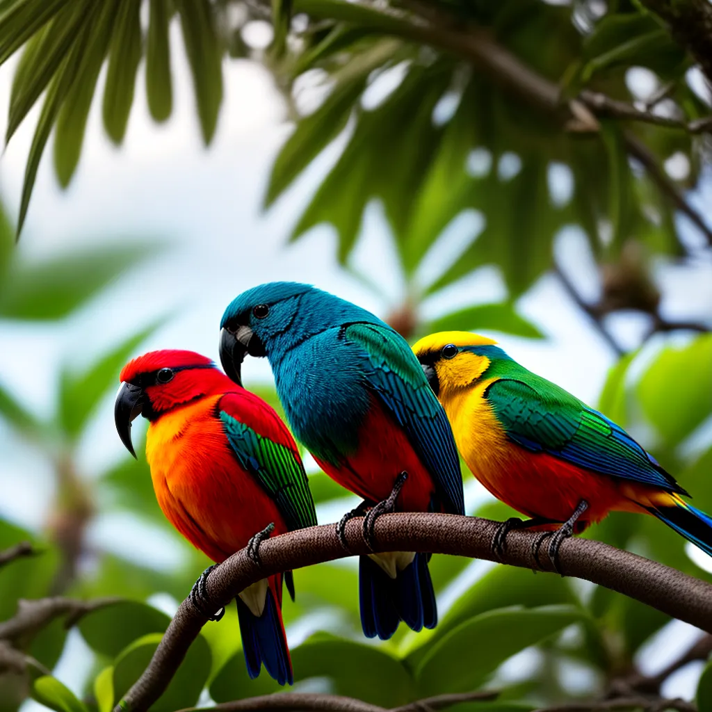 Descubra o Fascinante Significado de Sonhar com Aves Exóticas 4 Fotos paraiso tropical passaros