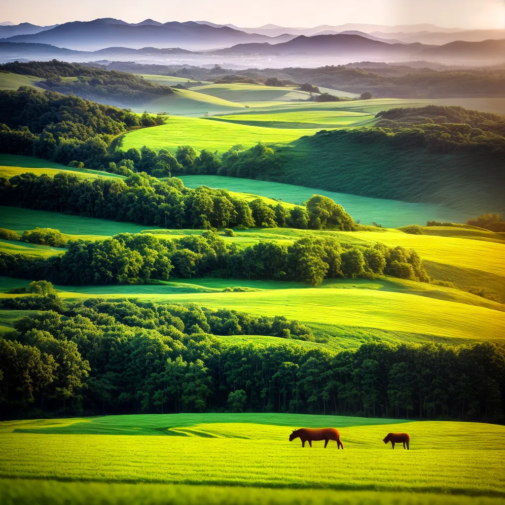 Desvende o Enigma: O Significado de Sonhar com a Roça 6 Fotos paz campo por do sol agricultor