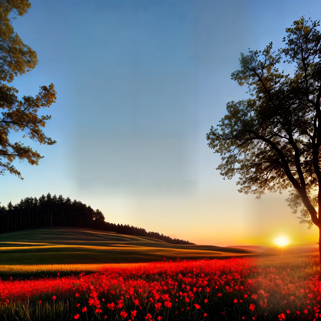 Descubra o Significado de Sonhar com Leveza e Suavidade 4 Fotos paz por do sol campo flores