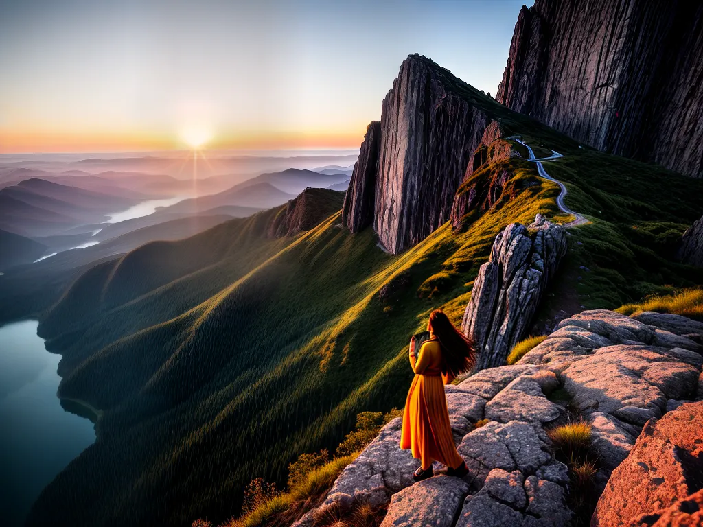 Descubra o Significado dos Sonhos: Do Desafio à Mansidão 2 Fotos paz por do sol montanha