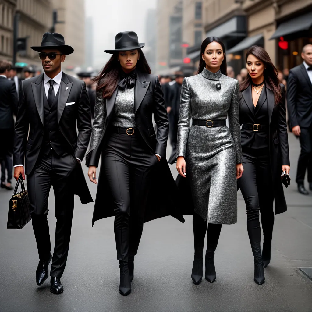 Sonhar com Pessoa Elegante: O Que Isso Significa? 4 Fotos pessoa elegante andando cidade