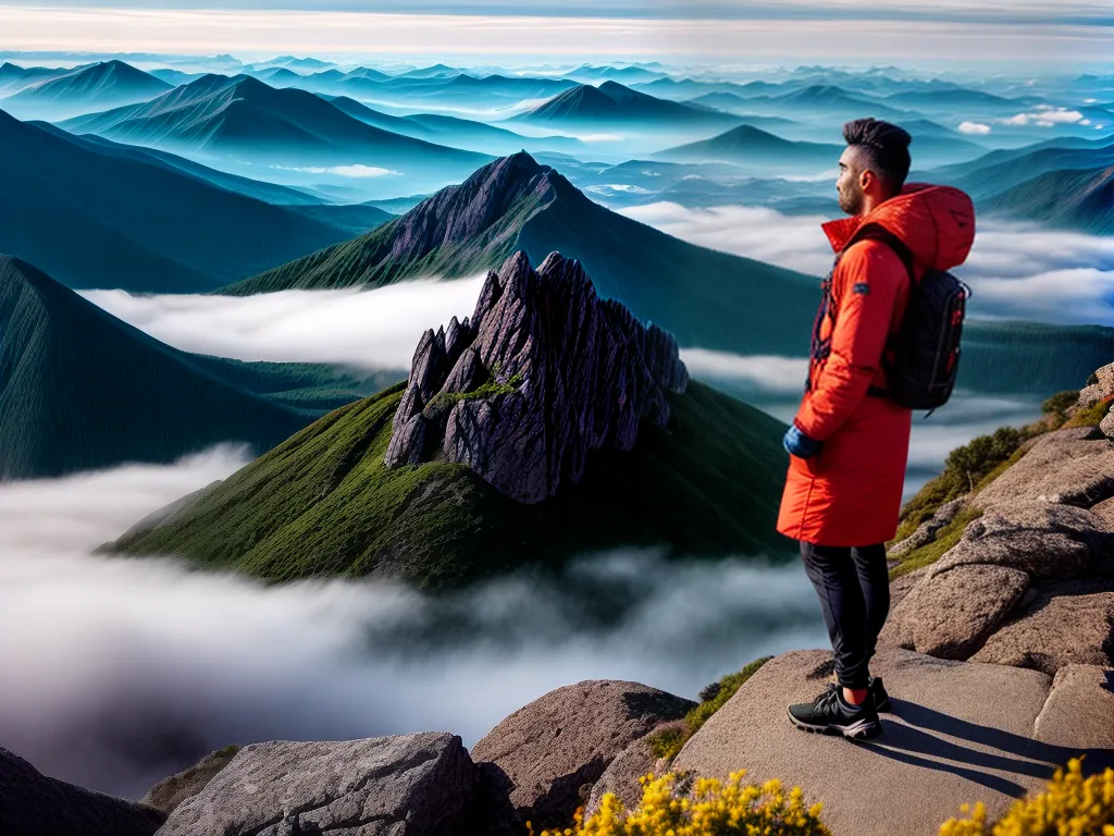 Deslumbrativo e Místico: Descubra os Significados dos Sonhos 3 Fotos pessoa montanha nuvens por do sol