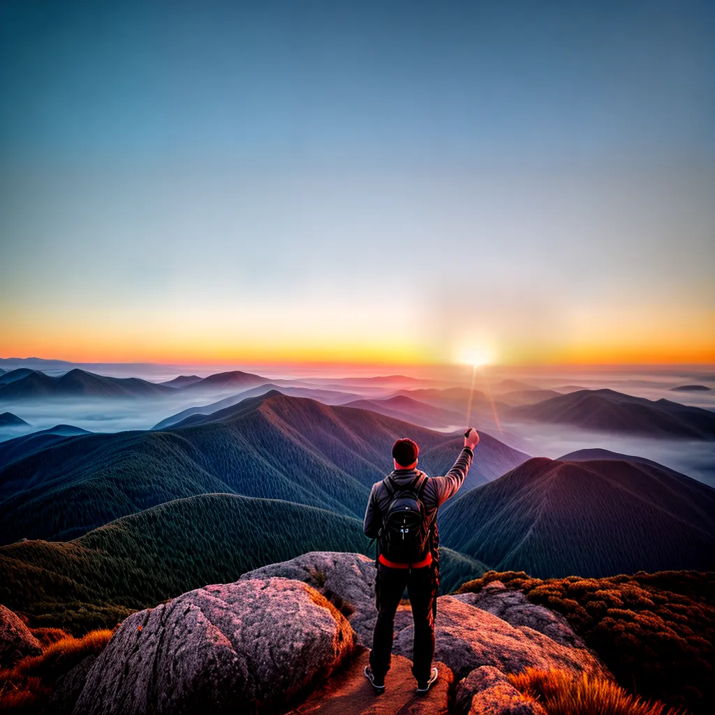 Descubra o Fascínio e o Valor por trás dos Sonhos 5 Fotos pessoa montanha por do sol sonhos 3