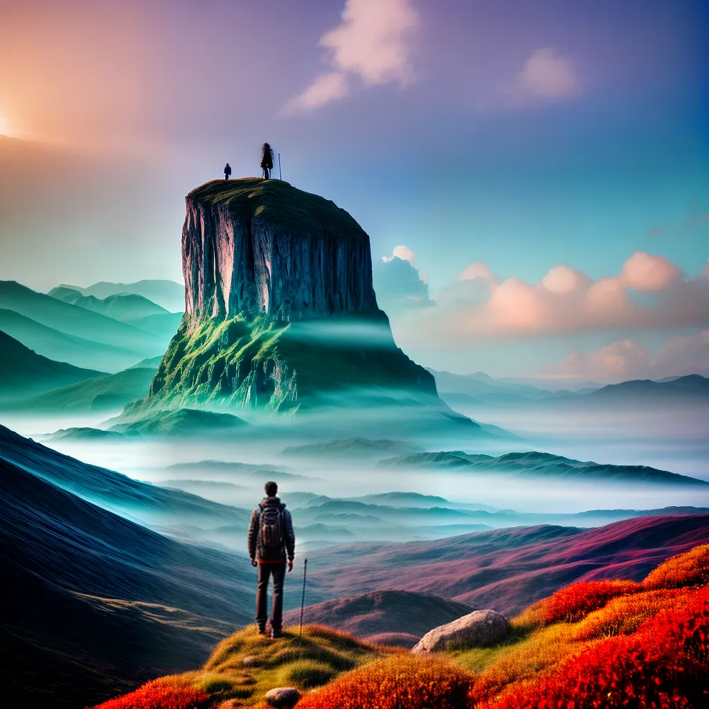 Fotos pessoa nuvem paisagem surreal sonhos