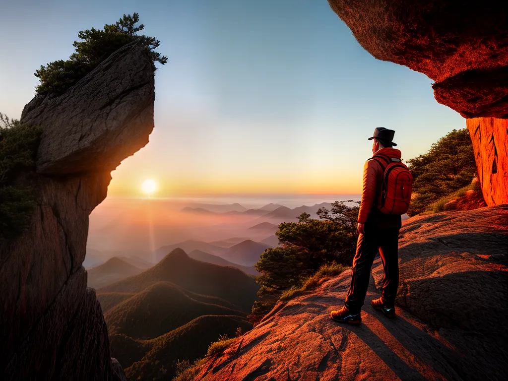 Sonhar com o Ocidente e o Oriente: Descubra os Significados dos Sonhos 6 Fotos pessoa pico montanha por do sol lua