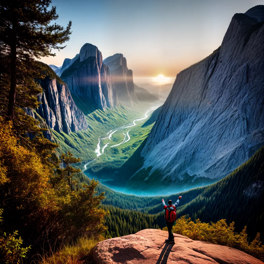 Elevando a Esperança: Descobrindo o Significado dos Sonhos 4 Fotos pessoa sorriso por do sol montanha 1