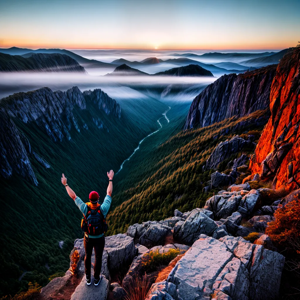 Descubra o Significado dos Sonhos Resolutos e Determinados 6 Fotos pessoa triunfante por do sol