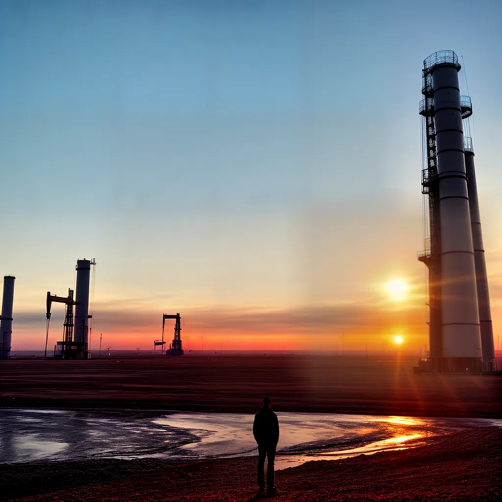 Desvendando o Significado de Sonhar com Petróleo 4 Fotos petroleo potencial por do sol