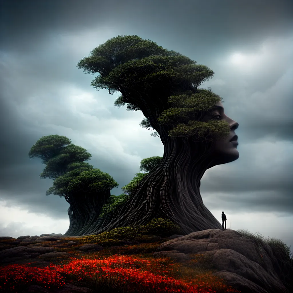 Descubra o Significado dos Sonhos: Metamorfoses Dramáticas na Melancolia 5 Fotos pintura cliff transformacao borboletas