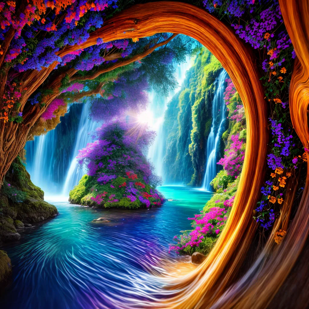Descubra o Significado de Sonhar com uma Arte Deslumbrante 4 Fotos pintura fantastica paisagem cores detalhes