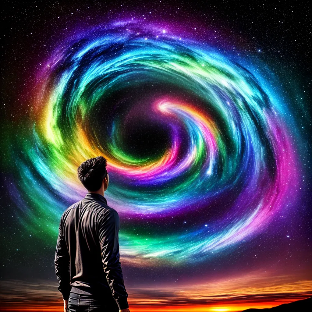 Fotos pintura galaxia versos sonhos