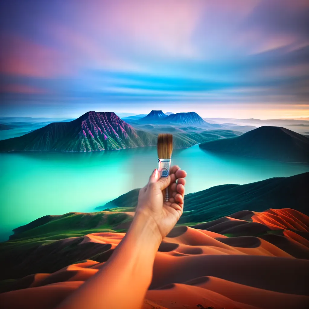 Fotos pintura maos surrealismo mensagens