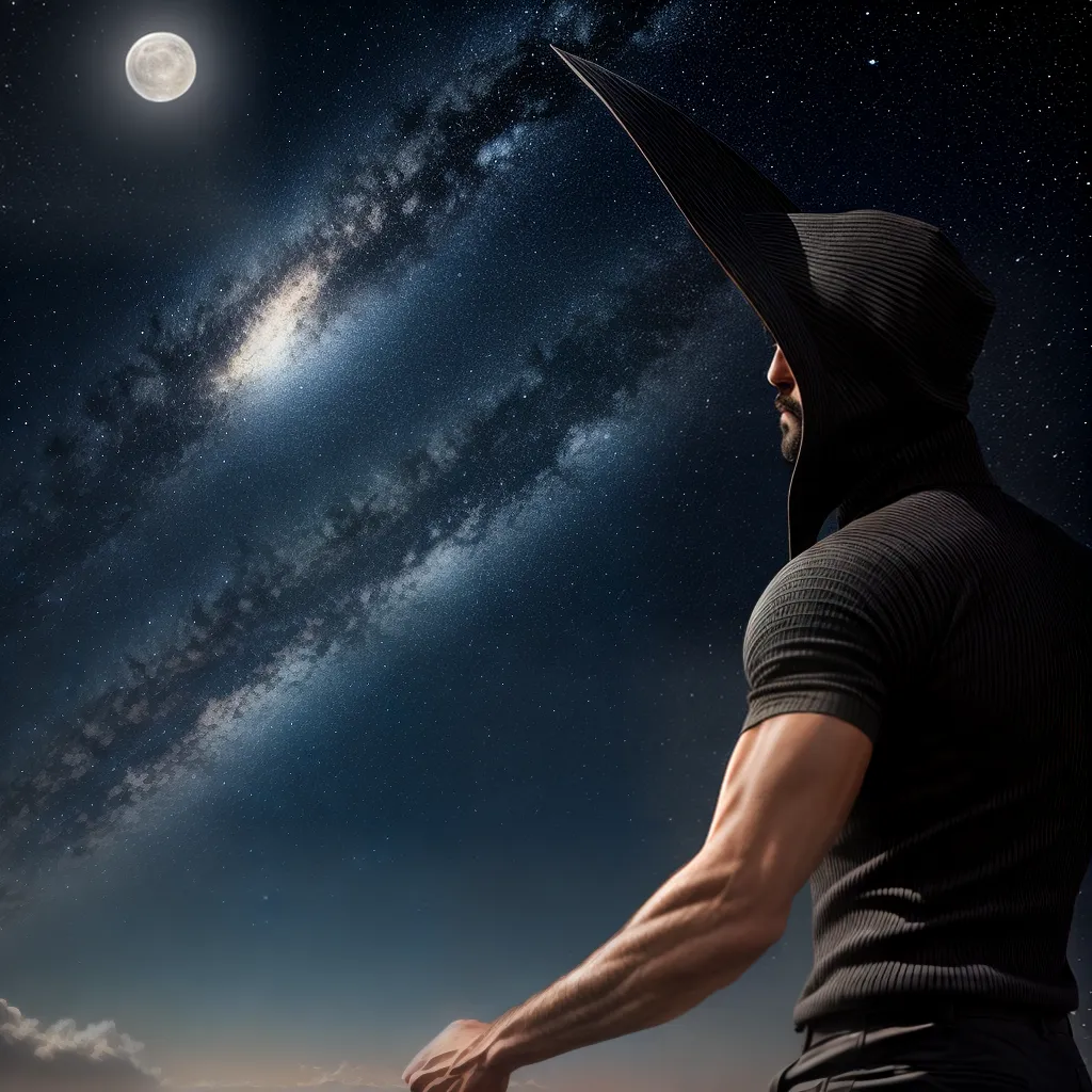 Sonhos: Mensagens Ocultas em Símbolos 5 Fotos pintura noite estrelas lua mensagem
