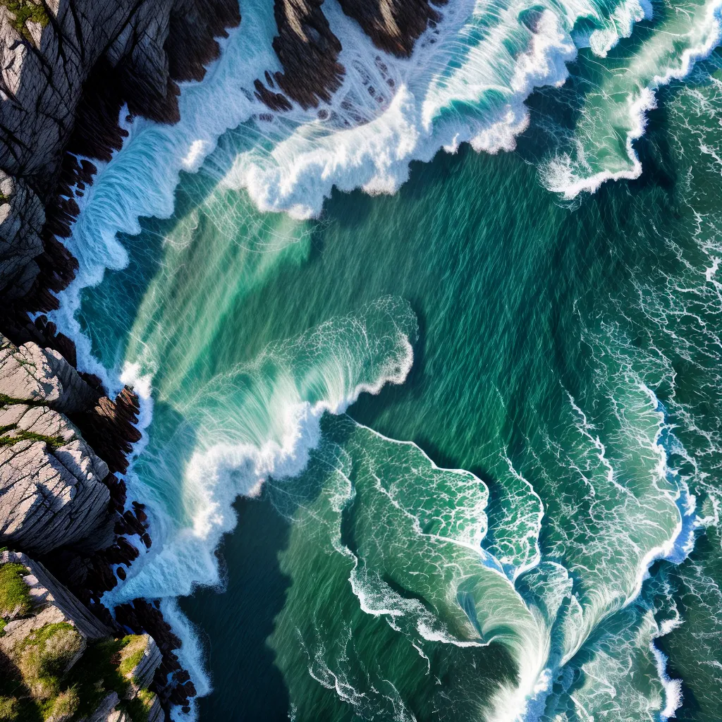 Mergulhe no Inconsciente: A Profundidade dos Sonhos 3 Fotos pintura oceano sonhos escada