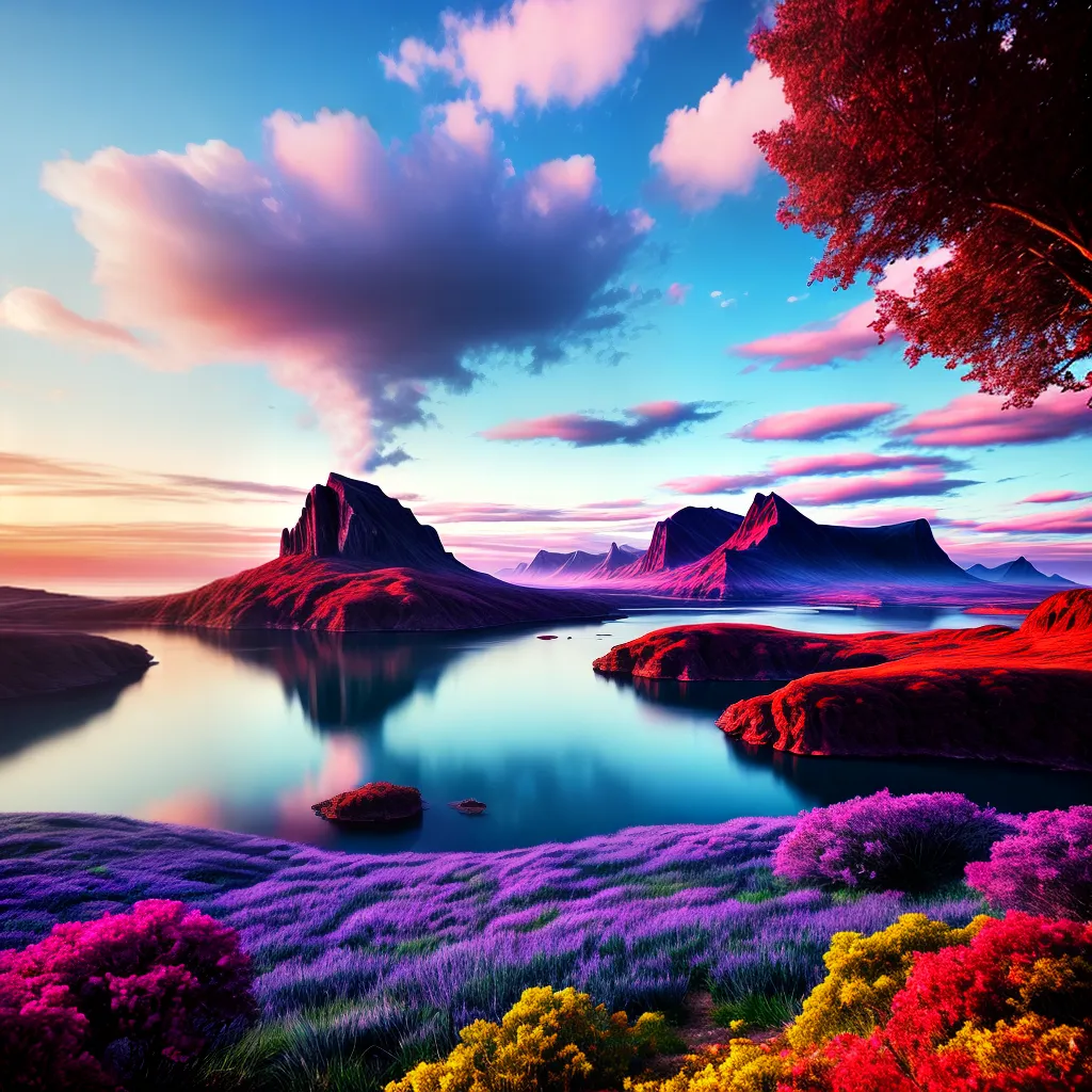 A Unidade dos Sonhos: Desvendando os Significados Ocultos 6 Fotos pintura onirica ilhas nuvens criaturas