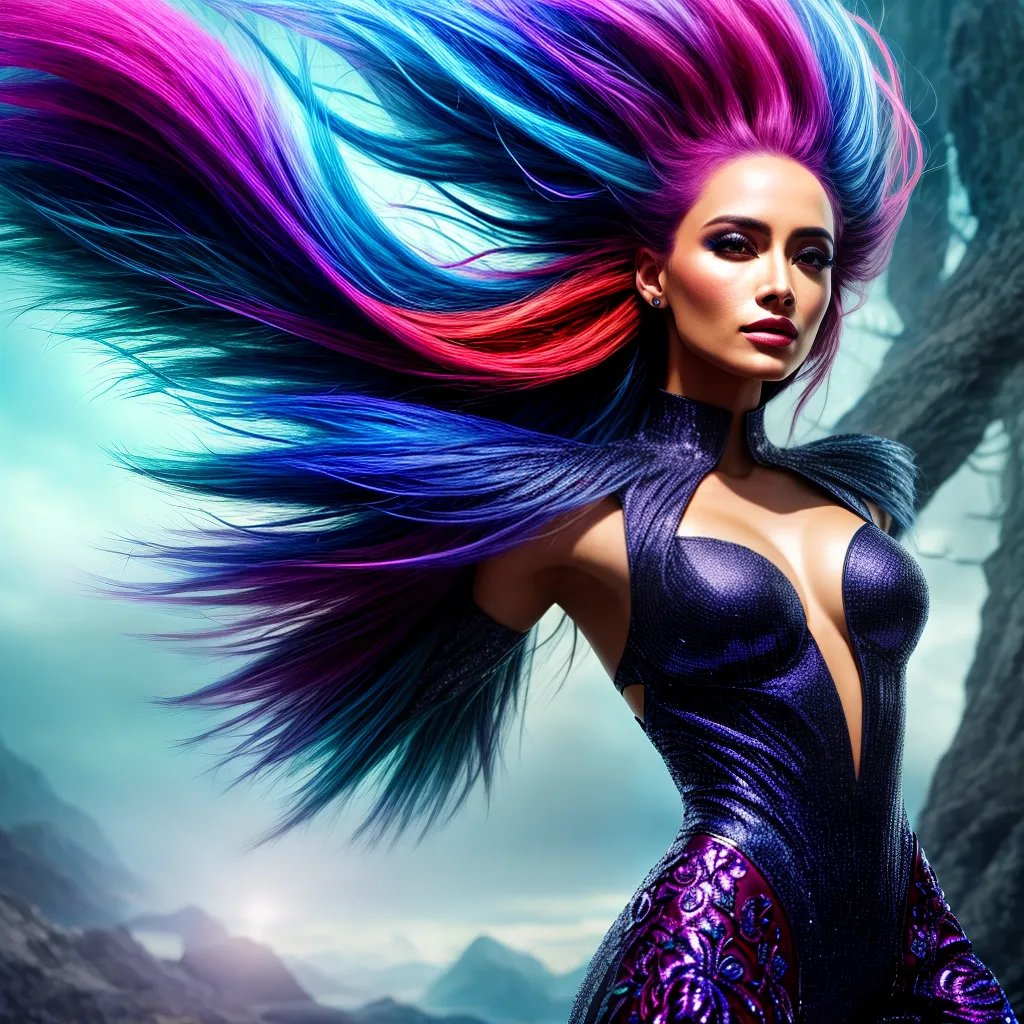 O Significado de Sonhar com Alucinações e Encantamentos 2 Fotos pintura onirica personagem cores intensas